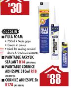 Alcolin Cornice Adhesive - 5 Ltr