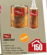 Fired Earth Liquid Rust-1Ltr