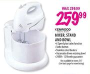 Kenwood Mixer, Stand & Bowl-250W