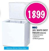 KIC White Chest Freezer (KCG210)-207l