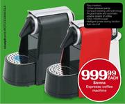 Sienna Espresso Coffee Machine-Each