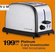 Platinum 2-Sny Broodrooster/Met Broodrakkie-Elk