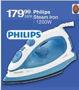 Philips Steam Iron-1200W Each