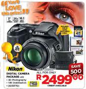 Nikon Digital Camera Package (L810) 