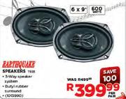 EarthQuake Speakers (T693)-Per Pair