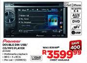 Pioneer Double Din USB/CD/MP3 Player (AVH1450)