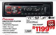 Pioneer USB/CD/MP3 Player (DEH-2450/2550)