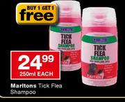 Marltons Tick Flea Shampoo-250ml Each