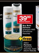Pantene Shampoo & Conditioner Assorted-400ml