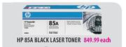 HP 85A Black Laser Toner-Each