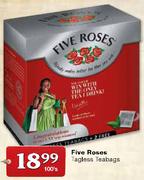 Five Roses Tagless Teabags-100's