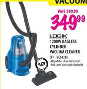 Logik 1200W Bagless Cylinder Vacuum Cleaner(TP-VC612B)