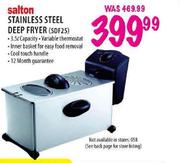 Salton Stainless Steel Deep Fryers(SDF-25)