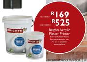 Brights Acrylic Plaster Primer-5l