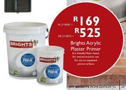 Brights Acrylic Plaster Primer-20l