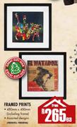 Framed Prints-450x450mm Each