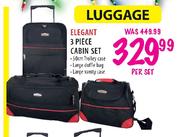 Elegant 3 Piece Cabin Set