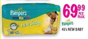 Pampers New Baby-43's Per Pack