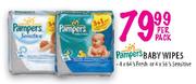 Pampers Baby Wipes Fresh-4x64's