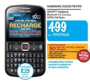 Samsung E2220 Texto