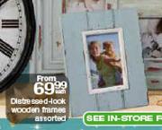 Distressed-Look Wooden Frames Asssorted-Each
