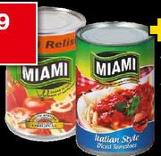 Miami Tomato & Onion Braai Relish-2*410gm