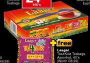 Laager Rooibos Teabags-160's