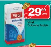 Vital Dolomite Tablets-200's