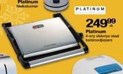 Platinum 4-Slice Toaster With Bread Tray