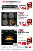 Defy Cookerhood, Defy Slimline 600 Hob & Defy Slimline 600 Oven-70L