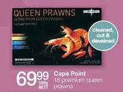 Cape Point 18 Premium Queen Prawns-500g Nett