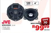 JVC Speakers (CS 417)-Per Pair