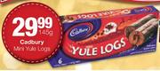 Cadbury Mini Yule Logs-145g