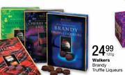 Walkers Brandy Truffle Liqueurs-120g