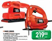 Black & Decker 135W Sheet Sander(KA300)
