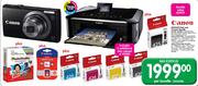 Canon MG5340 Print and Camera Bundle