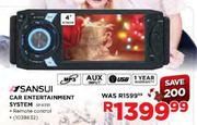 Sansui Car Entertainment System