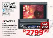 Sansui Car Entertainment System (CAV7000)