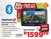 Tomtom GPS Navigation System (Via130BT)-4.3"