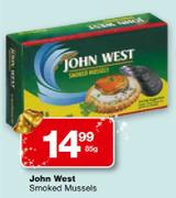 John West Smoked Mussels-85g