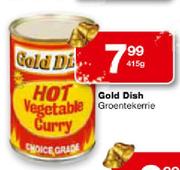 Gold Dish Hot Vegetable Curry-415g