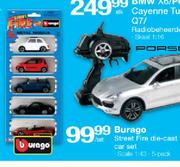 Burago Street Fire Die-Cast Car Set-Per Set