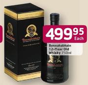 Bunnahabhain 12-Year Old Whisky - 750ml Each