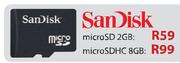 Sandisk Micro SD 2GB
