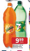 Miranda, 7 UP Or Mountain Dew Assorted-2L Each