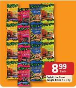 Cedric The Crow Jungle Bites-4x32g-Each