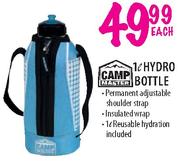 Camp Master Hydro Bottle-1Ltr Each