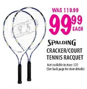 Spalding Cracker/Court Tennis Racquet-Each