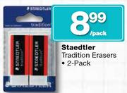Staedtler Tradition Erasers-2-Pack
