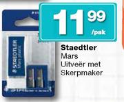 Staedtler Mars Uitveer Met Skerpmaker-Per Pack